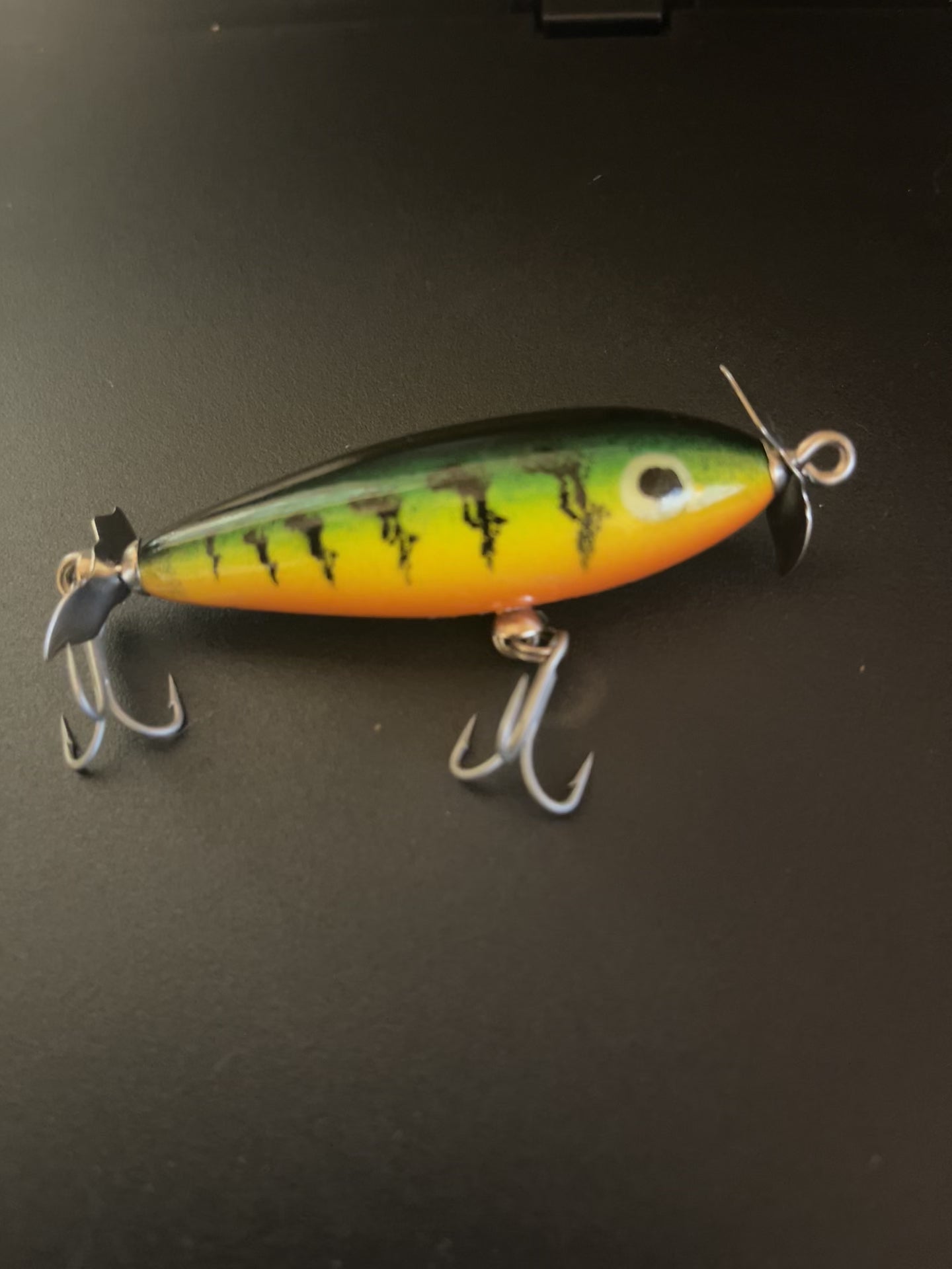 Fire tiger baby buzz bait